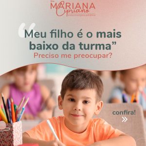Meu filho é o mais baixo da turma Preciso me preocupar